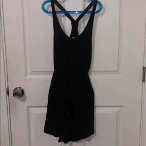 Dark blue dress